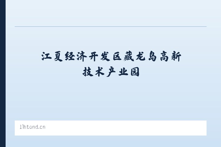 江夏经济开发区藏龙岛高新技术产业园 - 佛山市禅城区井封网络咨询服务部 列表图